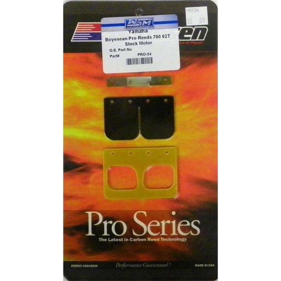 Pro Series Reed Valve Compatible with Yamaha SuperJet 650 700 VXR Pro WaveRunner III GP FX-1 701cc Twin-Cylinder 2-Stroke PWC WaveBlaster WaveRaider 5HP Replaces 61X-13610-01-00