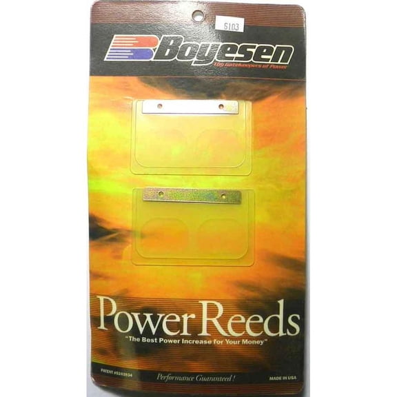 OEM Grade Power Reed Compatible with Honda CR250R 250cc 2-Stroke Motocross 2002 Dual-Stage Replaces 14100-KZ3-L31 14100-KZ3-J21