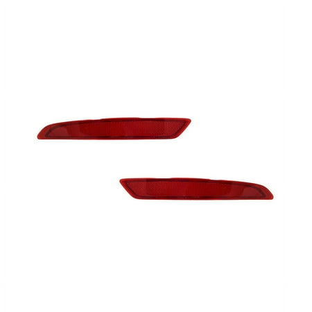New Reflector Light Pair Fits Ford Fiesta 2014-2015 Fo1185108 Bs7Z-13A565-B