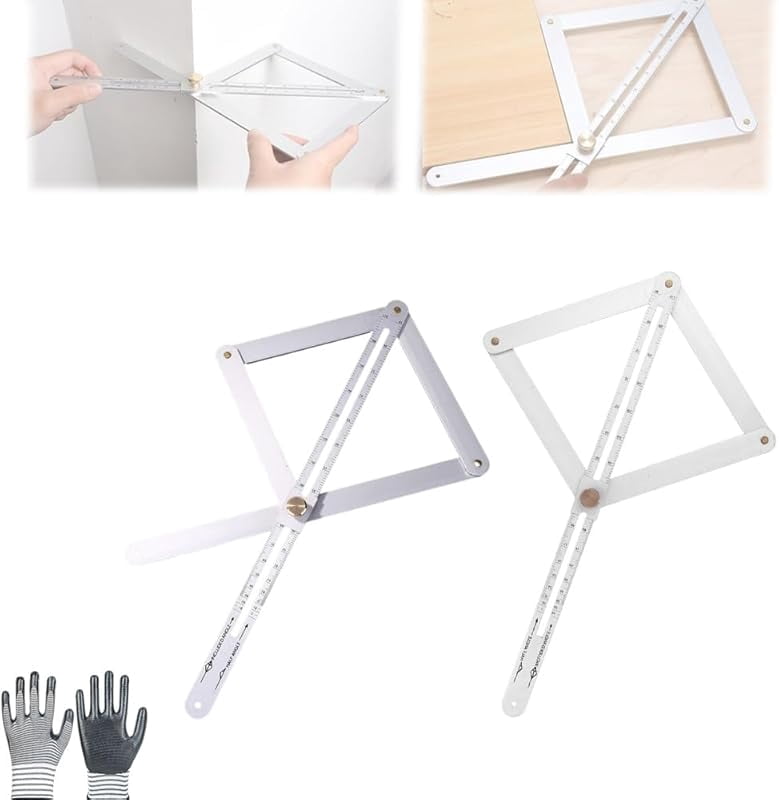Multifunctional Protractor New Rele Premium Corner Angle Finder, 2025 New Miter Saw Protractor ...