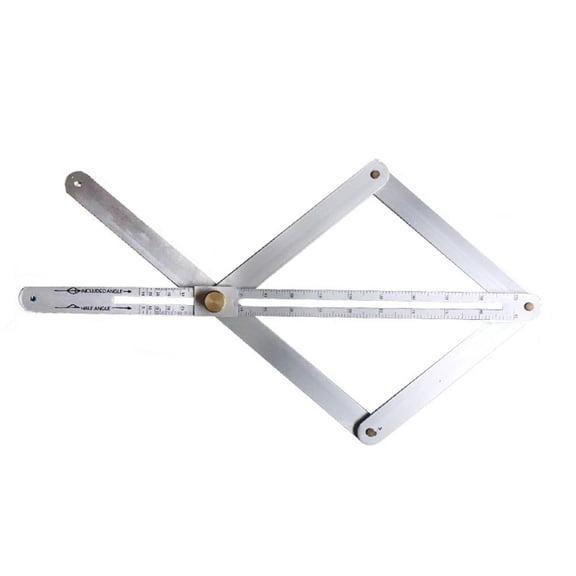New Rele Premium Corner Angle Finder, Corner Angle Finder Tool, Stainless Steel Precision 10-170 Measurement Miter Saw Protractor Bevel Gauge Tool, Woodworking Tile Cutting