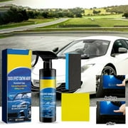 New Release, 2PC 120ml Car Spray Coating, 3-in-1 Ceramic Coating Agent for High Protection, Quick Polish Spray for Car Wax and Shine, Long-Lasting and Durable Finish | Plastic, Colour