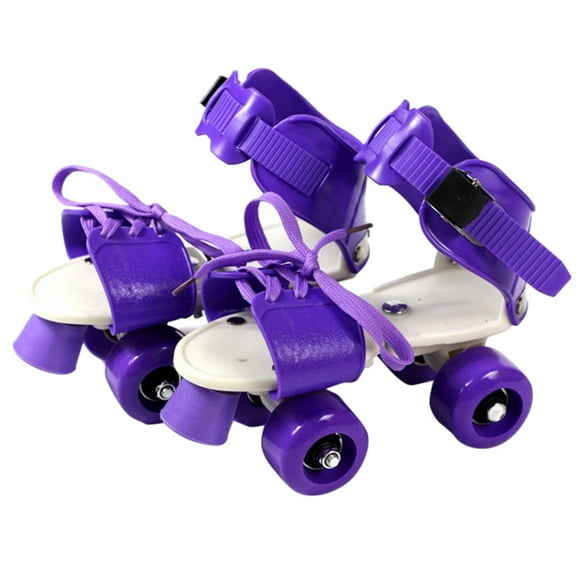 New Release,Adjustable 4-Wheel Roller Skates for Kids, Boys and Girls, Comfortable Skating Shoes for Beginners,Vsgery,Purple