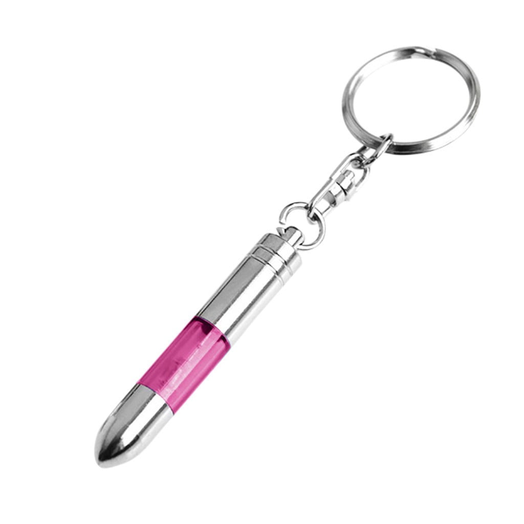 Automatic Key Ring New Release,Antistatic Keychain Key Ring Built-in LED Emitter Car ...