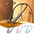 New Release, Hanging Neck Style Bluetooth 5.3 Earphones with Plugin