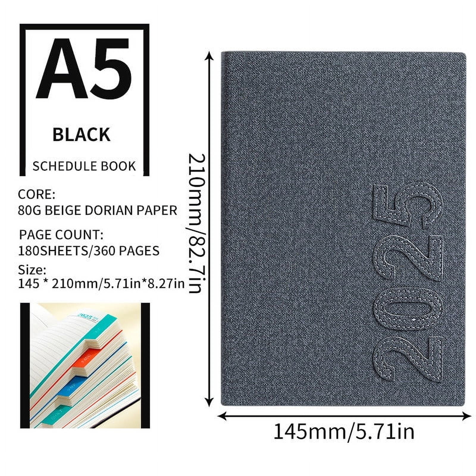 New Release! JGF844 2025 Agenda English Plan Office Efficiency Manual ...