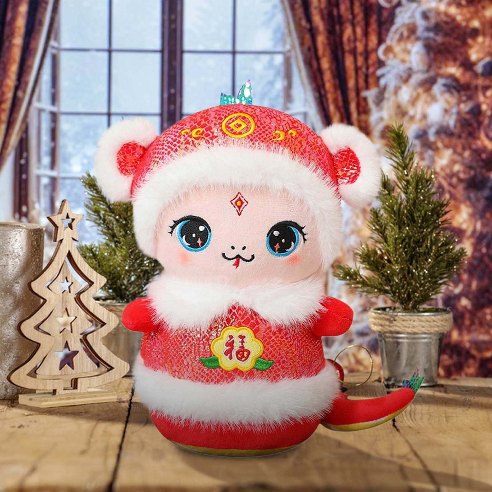 New Release JGF844 2025 Year Of The Snake Plushs Doll Zodiacs Snake ...