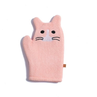 New Release JGF844 Bath Body Scrubbers Kids Wash Mitts For Bath Kids Washing Mitt For Bath Soft Scrub Wash Mitts Double-Sided Design In Cute Animals Style