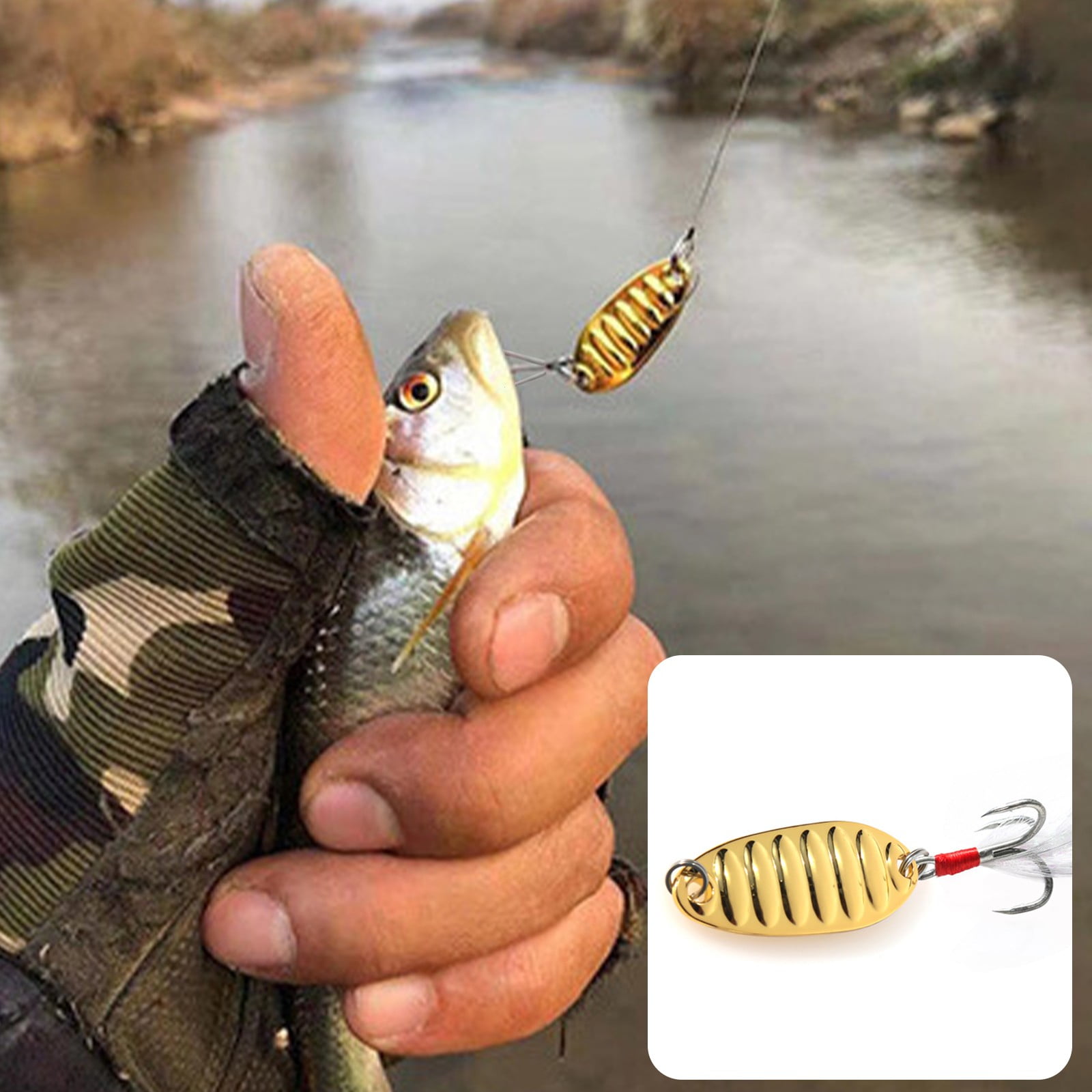Fake Stream Fish New Release! JGF844 Road Sub Liangpian Microobject Stream Road Sub Fake ...