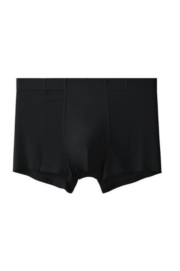 Men's Fashion Solid Breathable Close Fitting Underpants Comfortable Briefs