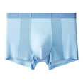 thumbnail image 1 of Free Shipping New Release! LADIGASU Men's Fashion Solid Breathable Close Fitting Underpants Comfortable Briefs Clearance, 1 of 3