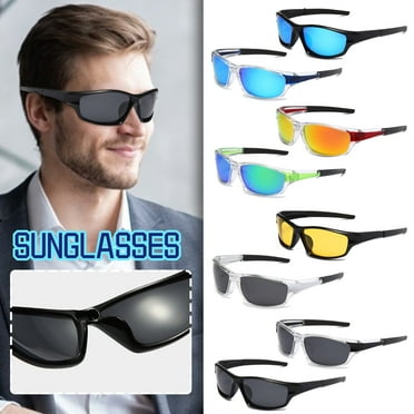 New Release,Polarized Sports Sunglasses for Outdoor Fishing, Cycling, and Driving,Vsgery,blue