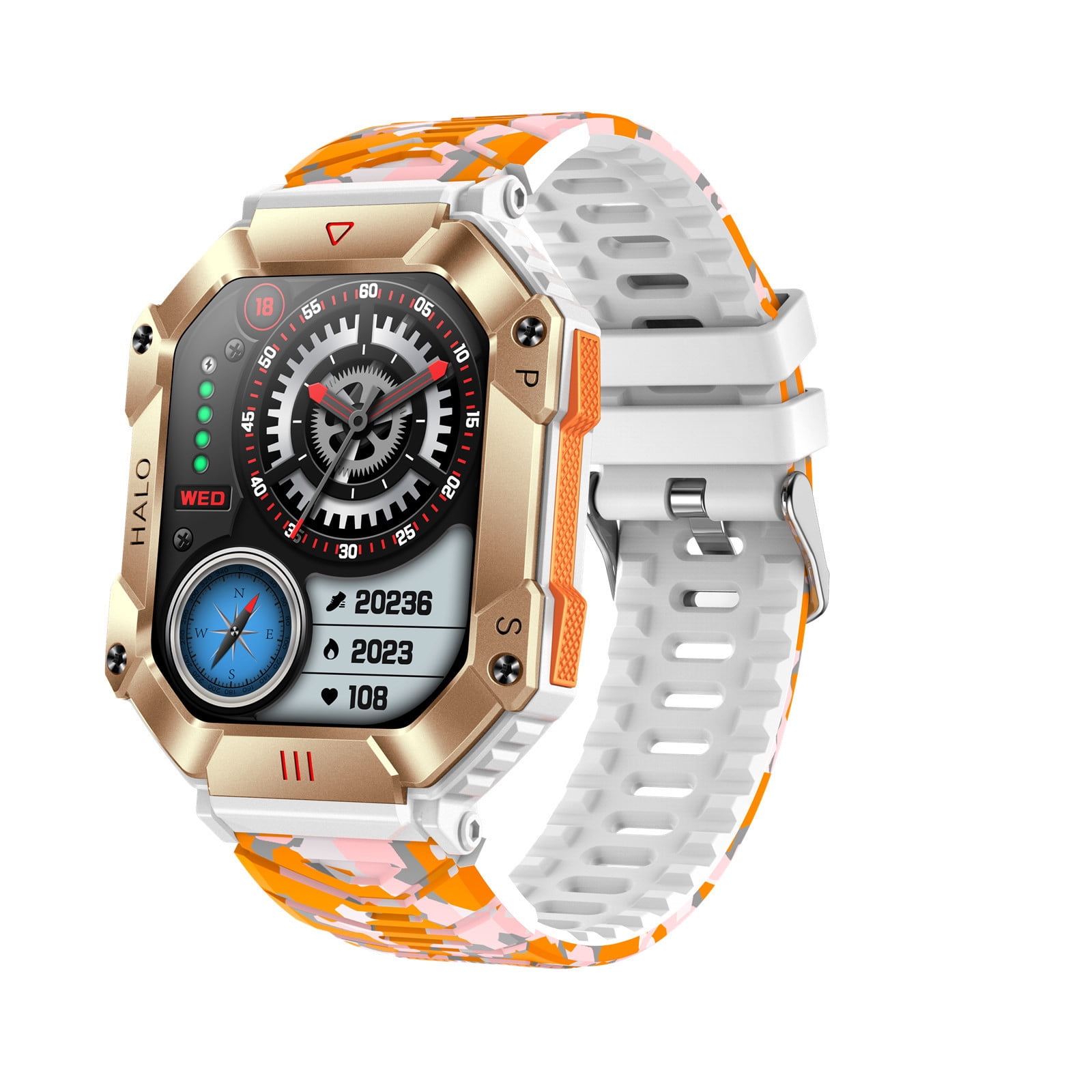 New Release,Three-Proof Bluetooth Talk Casual Smart Watch Outdoor ...