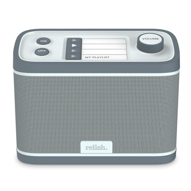 Relish Portable Dementia & Alzheimer's Radio and Music Player, DAB/FM, USB Port, Personalization
