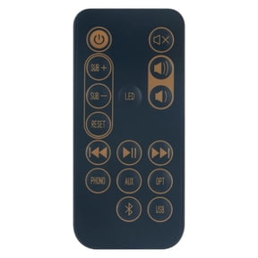 New Remote Control Compatible with Klipsch R-51PM 1062775 RT1062775 Sound Bar System R-15PM R15PM