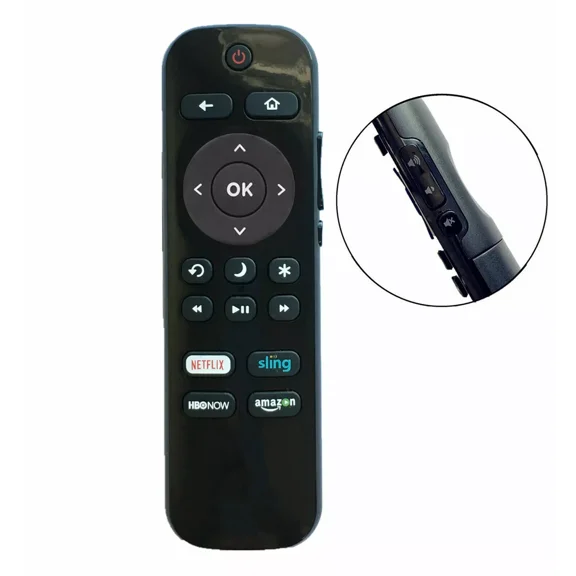 New Remote Control EN3A32 for Sharp Roku TV Netflix Vudu LC-50LB481 LC-55LB481