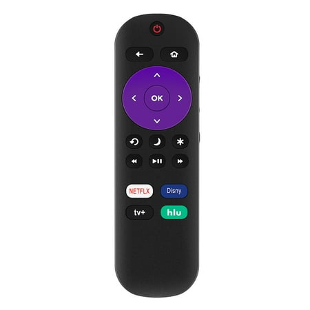 New Remote Control Fit For JVC/RCA/ONN TV with Apps NETFLIX DISNEY APPLE-TV HULU