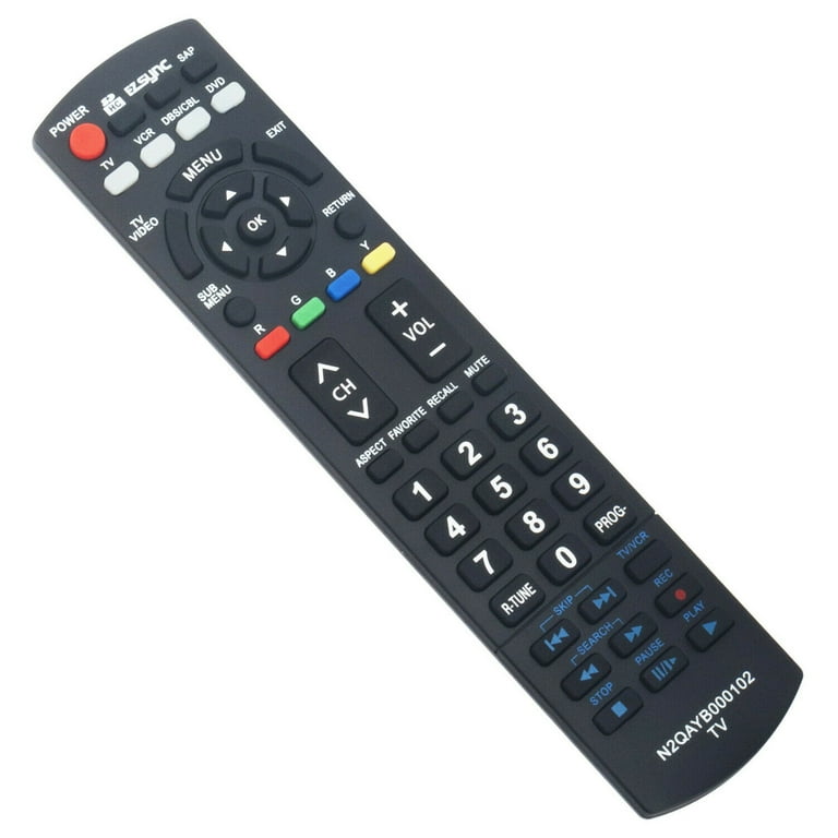 New Remote Control N2QAYB000102 for Panasonic TV TC26LX70