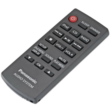 New Remote Control N2QAYC000077 for Panasonic Audio System SC-HC28 SAHC28 SCHC28