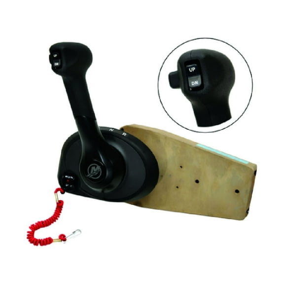 New Remote Control Panel Mount 4000 quicksilver 8m0011213 Pistol grip w/trim