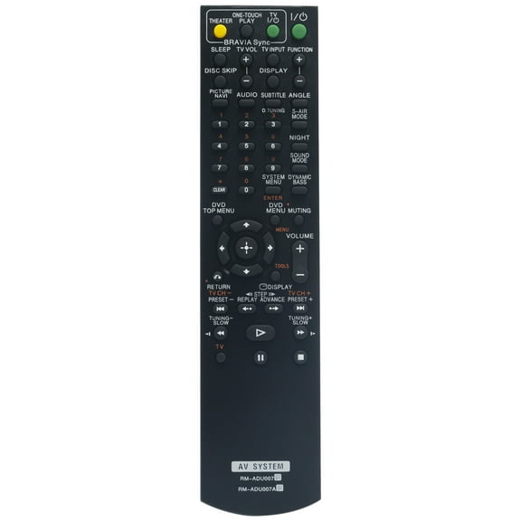 New Remote Control RM-ADU007 for SONY AV System DAV-HDX275 DAV-HDX276WF DAV-HDX277WC