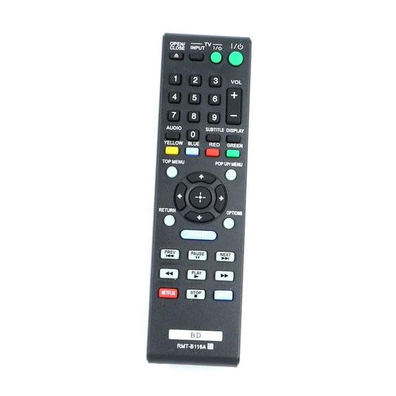 New Remote Control RMT-B116A fits for SONY BLU-RAY DISC PLAYER DVD BDP-BX58 BDP-BX38