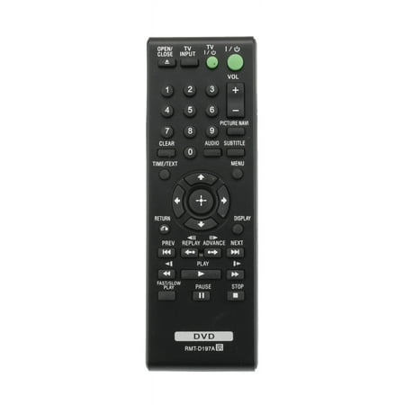 New Remote Control RMT-D197A fits for Sony CD/DVD Player DVP-SR210P DVP-SR210PB DVP-SR310P DVP-SR320