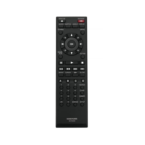 New Remote Control SE-R0285 fits for TOSHIBA HD DVD Player HD-A3KC HD-A30 HD-A30KU