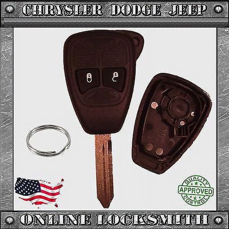 New Remote Key Replacement Case Shell 2 Button Chrysler Dodge Jeep M3N5WY72XX