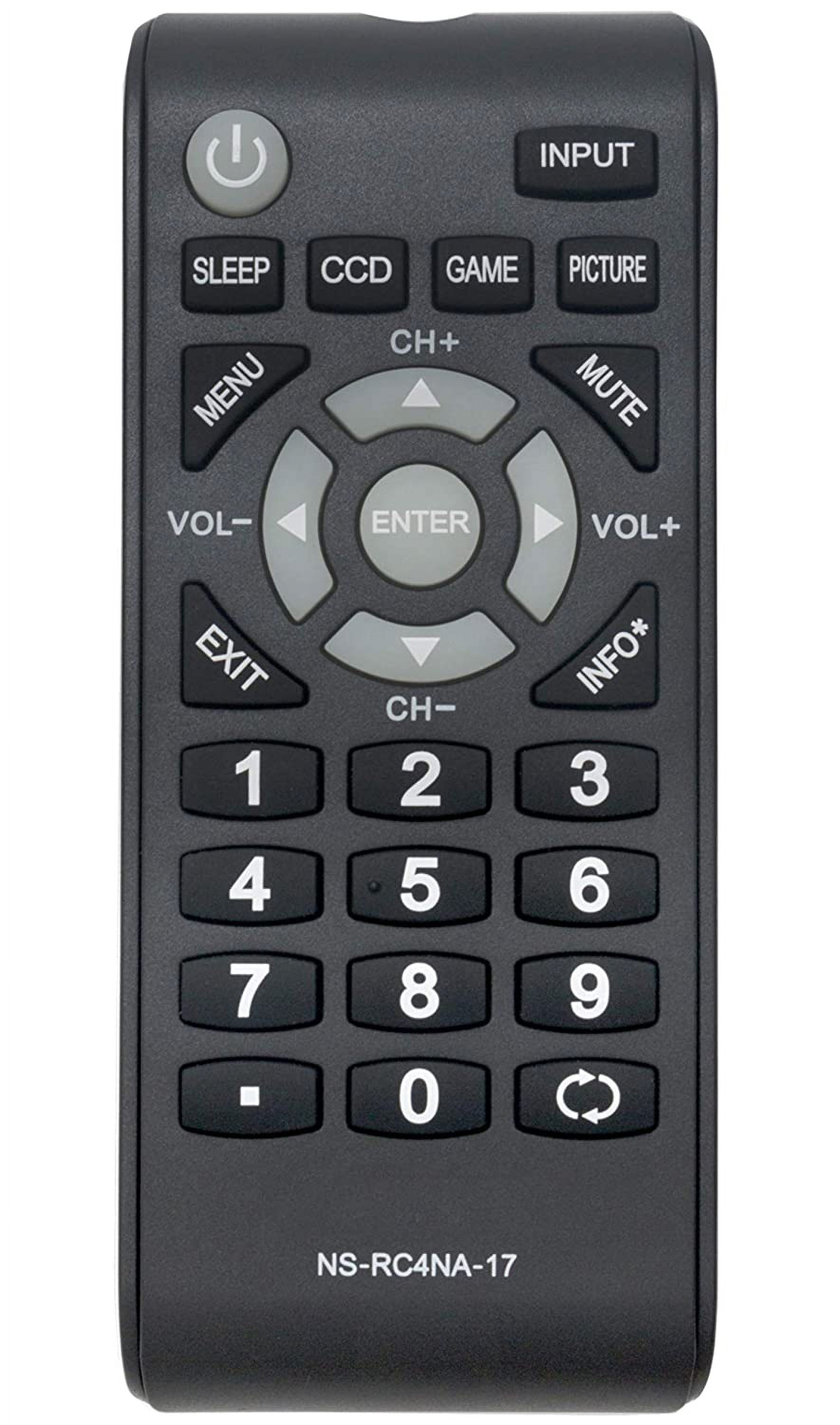 New Remote NSRC4NA17 NSRC4NA17 fit for Insignia LCD TV NS24D310NA17