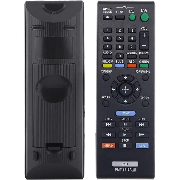New Remote RMT-B119A Compatible with Blu-Ray Disc DVD Player BDP-BX59 BDP-S390 BDP-S590 BDP-BX110 BDP-S1100 BDP-S3100 BDP-BX310 BDP-BX510 BDP-S580 DP-BX510 BDP-BX59 BDP-BX39
