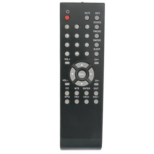 New Remote Remote Control Compatible with Proscan Curtis TV PLDED4016A PLED1526AB PLED2243A PLED4011A PLED4274A PLED2845 PLCD3271A PLDED3992AC PLDED3996AC2