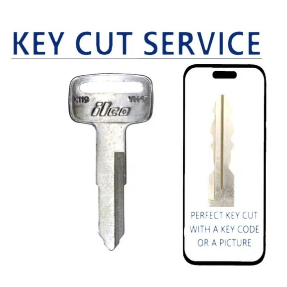 Key Cut Yh47 / X119 Yamaha - Arctic Cat - Polaris - Suzuki Motorcycle Atv Key