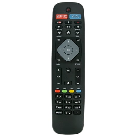 New Remote for Philips TV 75PFL6601/F7 40PFL4901/F7 49PFL7900/F7 65PFL8900/F7