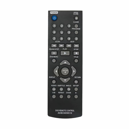 New Remote replacement AKB33659510 for LG DVD DP122 DP520 DP522 DP822 DP932 DVX340