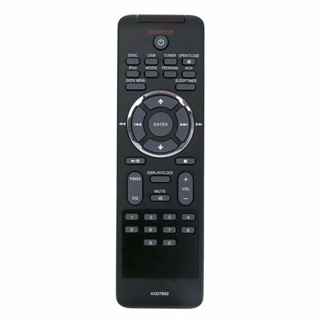 New Remote replacement AXD7682 for Pioneer X-EM21 X-EM11 CD Receiver System