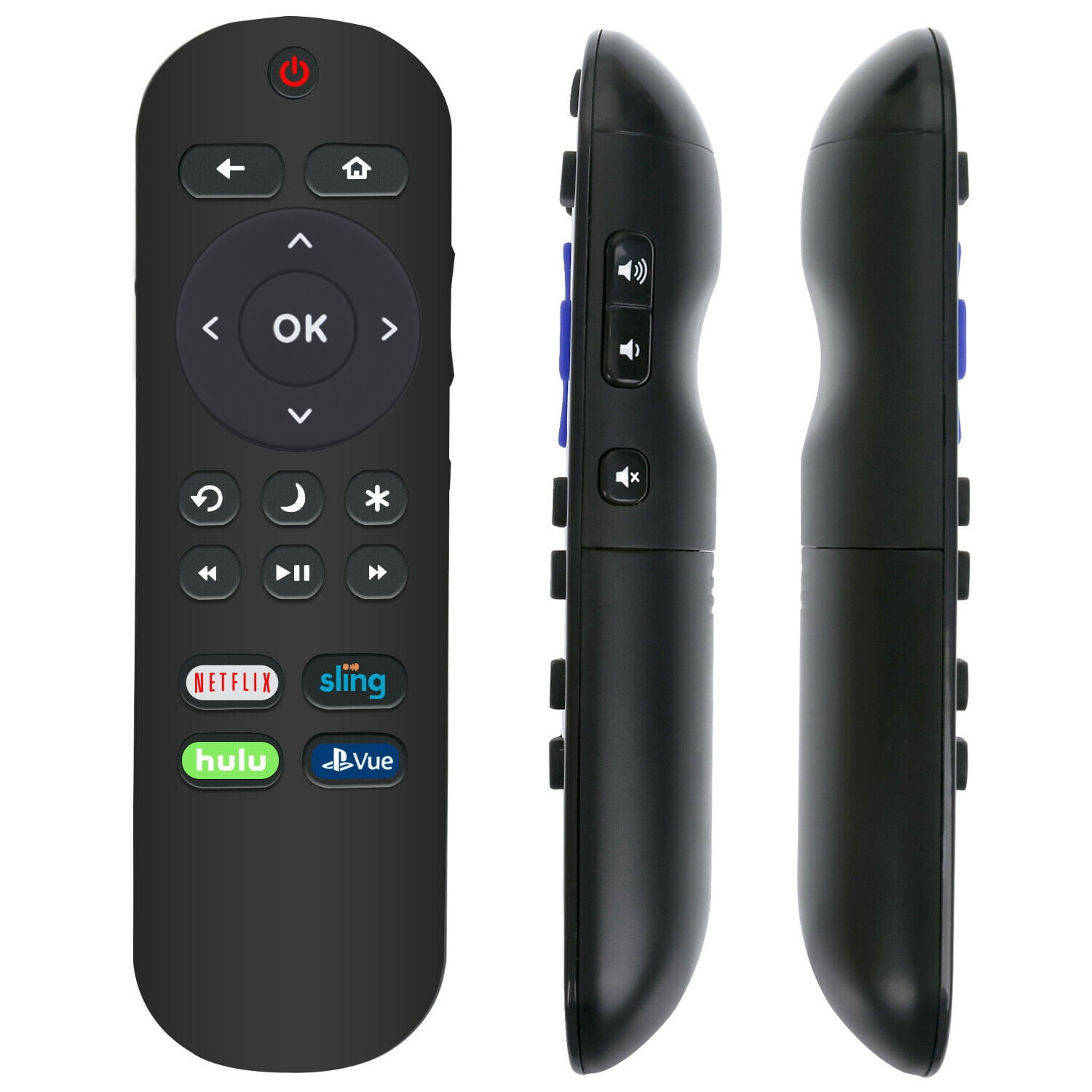 New Remote replacement For Hitachi Roku Smart TV 65R80 49R81 55R81 60R70 43R80 49R80 55R80