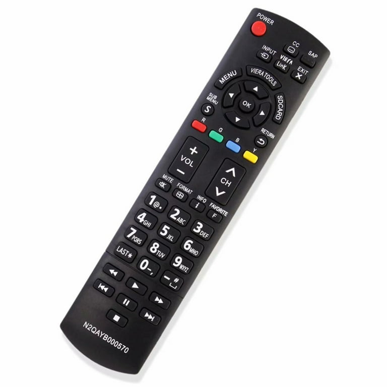 New Remote replacement N2QAYB000570 for Panasonic TV TC