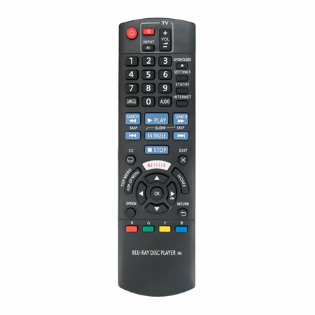 New Remote replacement N2QAYB001024 for Panasonic DMP-BD93 DMPBD93 Blu-ray Disc Player