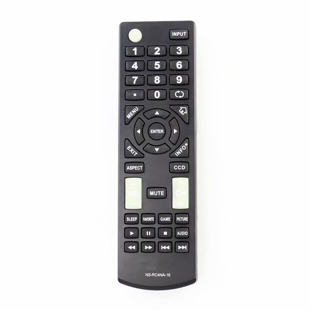 Insignia TV Replacement Remote Control NS-RC4NA-16 for NS-43D420NA16 ...