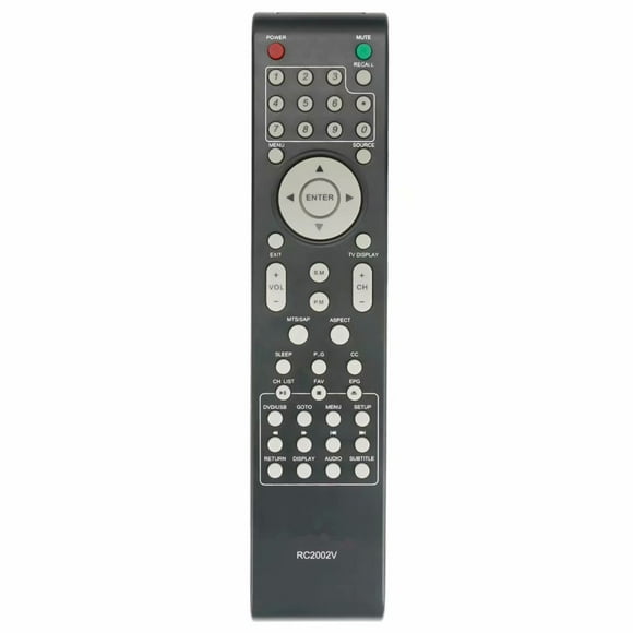 New Remote replacement RC2002V for Viore TV LCD19VH56 LCD22VH65 LCD26VH56M LCD32VH65