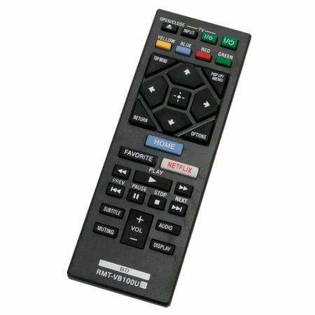New Remote replacement RMT-VB100U for Sony Blu-ray DVD Player BDP-S5500 BDP-S6500 BDPS2500 BDP-S2900