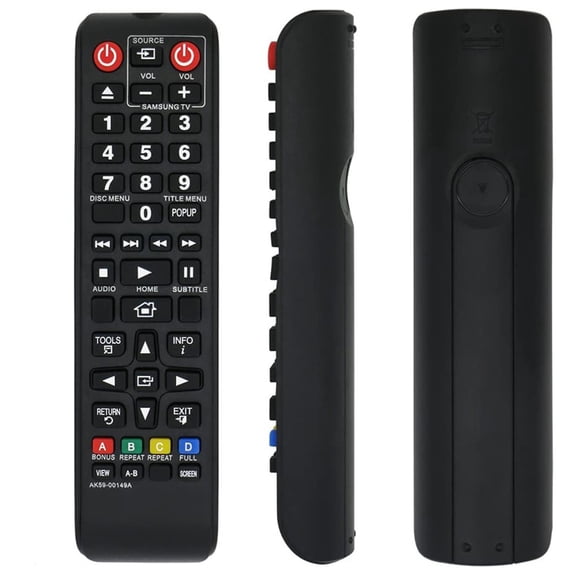 New Replace AK59-00149A Remote Control Compatible with Samsung BD-H5900/ZA BD-HM51/ZA BD-HM59/ZA BD-HM59C/ZA BD-ES5300 BD-F5100/ZA BD-F5100/ZF BD-J5100/ZA