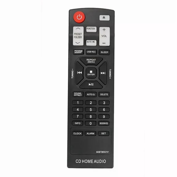 New Replace AKB73655741 For LG Mini Hi-Fi System Remote CM4550 CMS4550F CMS4550W