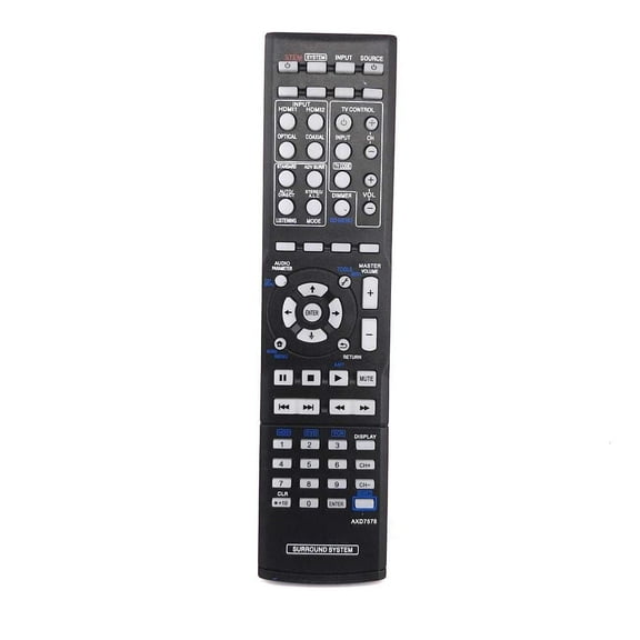 New Replace AXD7578 For Pioneer AV Receiver Surround System Remote Control