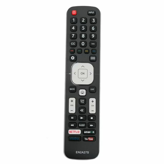 EN2A27S Replacement Remote Control for Sharp TV Models LC65N9000U, LC75N620U, LC75N8000U