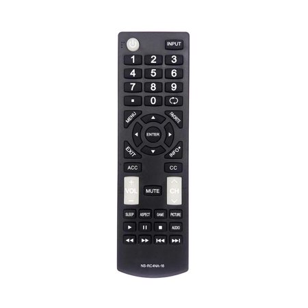 New Replace For INSIGNIA NS-RC4NA-18 TV Remote Control NSRC4NA18 NS-19D220NA16