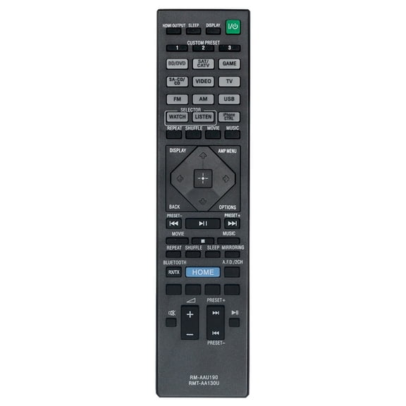 New Replace IR RMT-AA130U Remote Control for Home Theatre AV Receiver STRDN1060 STRDN860 STRDH550 STRDH750 RM-AAU190 STR-DN860 STR-DH550 STR-DH750