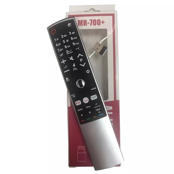 New Replace MR-700+ for LG Smart LED TV Remote Control With Adapter AN-MR700 AN-MR650 MR600