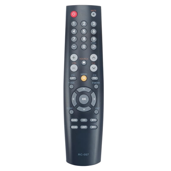 New Replace RC-057 Remote Compatible with Coby TFTV4028 TFTV2225 EDTV1935 LEDTV3226 TFTV3229 TFTV2225 TFTV2425 LEDTV5536 LEDTV1926